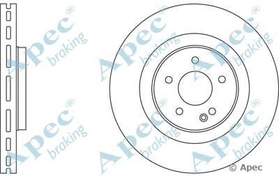 APEC BRAKING dsk2735 -  Тормозной диск